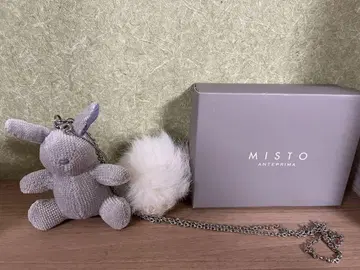 MISTO ANTEPRIMA 토끼 모양 키링