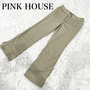 PINK HOUSE 피코프릴 팬츠 베이지 M 사이즈
