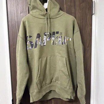 SAPEur 사풀 후드티 올리브