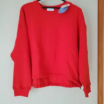 SHIPS any: USA 코튼 속기모 크롭 코쿤 풀오버