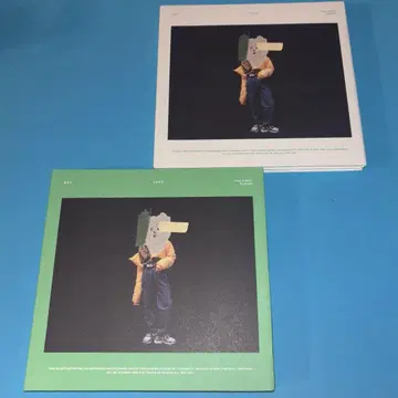 2형태 세트! 화이트 그린 KEY FACE 앨범 트레이딩 카드