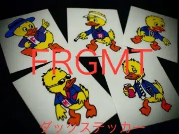 FRGMT 덕 스티커 미개봉품