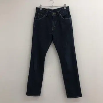 Lee 스트레이트 데님 팬츠 다크 네이비 31인치 남성용 캐주얼