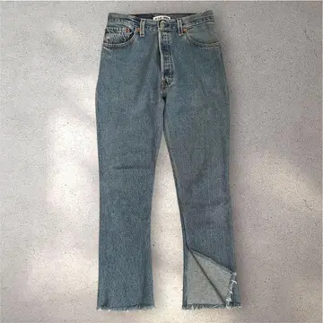 [ RE/DONE x Levi's ] 재구축 슬릿 데님 25 USA 제