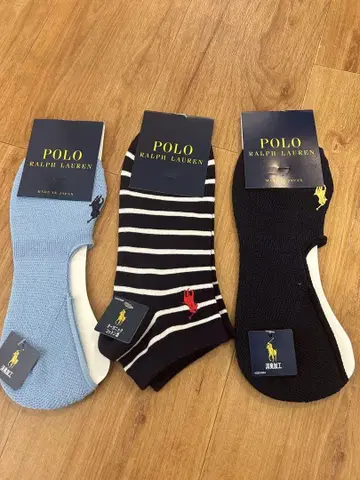 미사용 새상품 POLO 남성용 양말 25~27cm