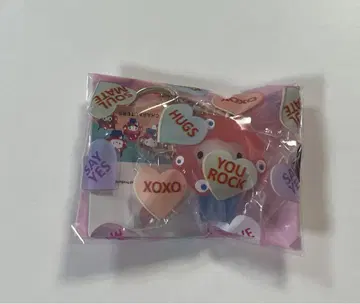 4 새상품 미사용 산리오 클리어 키링 헬로키티