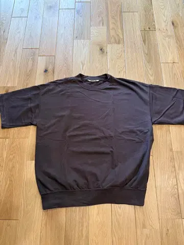 AURALEE 브라운 티셔츠 사이즈 3