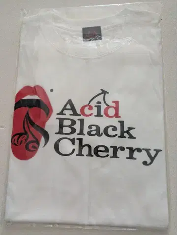 초기 Acid Black Cherry 미개봉 셔츠 ( 화이트 )