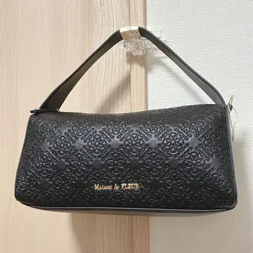 Maison de FLEUR 블랙 핸드백 숄더백 2WAY