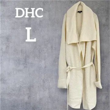 DHC [ L ] 리브 가디건 아이보리 겉옷
