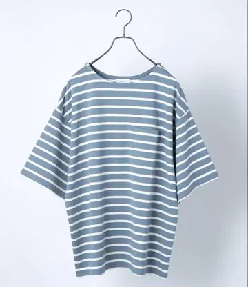 [ SHIPS any ] 반팔T셔츠 마린 보더