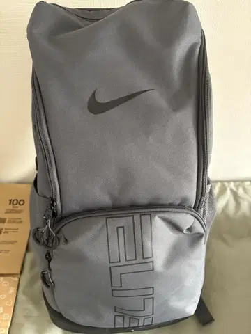 Nike 후프스 엘리트 백팩 그레이