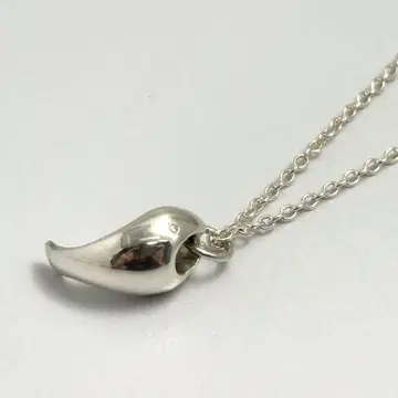 GEORG JENSEN 목걸이 고래 실버 925 체인
