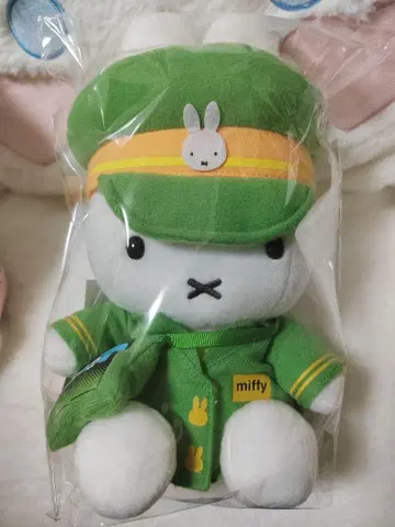 미피 스타일 도쿄역 야마노테선 역장 봉제 인형 택 포함