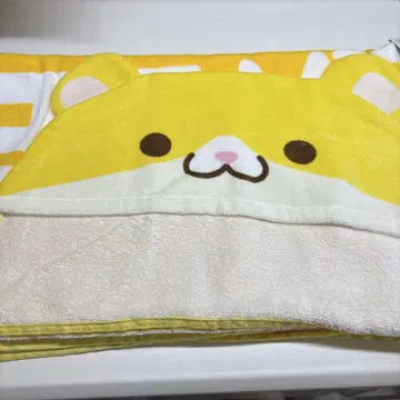 루토 스토푸리 애니멀 후드 부착 타월