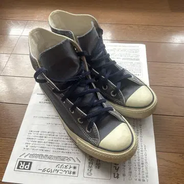 CONVERSE ALL STAR 네이비 하이컷 스니커즈