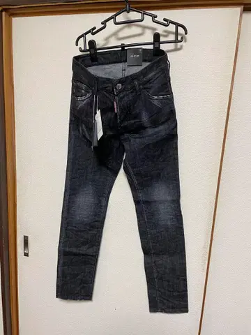 [ 새상품 완판템 ] DSQUARED2 쿨 가이 블랙 데님 블랙