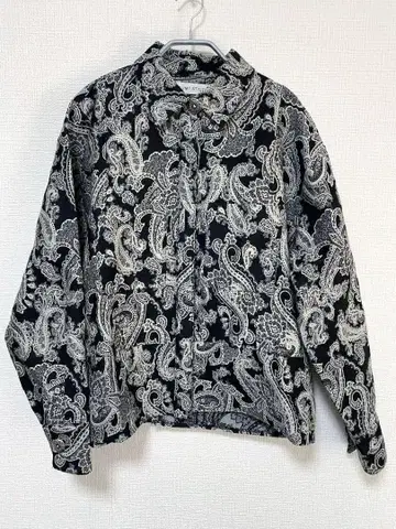 SUMI STYLE 페이즐리 무늬 셔츠
