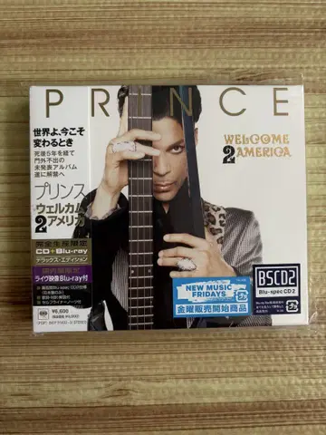 PRINCE WELCOME 2 AMERICA CD+Blu-ray