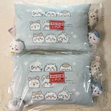 제일복권 치이카와 (먼작귀) 라스트 원상 쿠션 2개 세트!