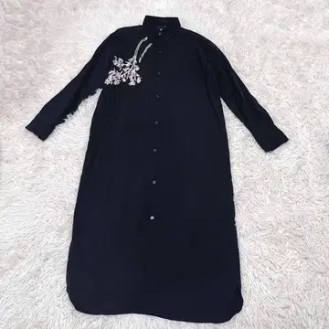 낫컨벤셔널 NOT CONVEWMTIONAL 셔츠 원피스 블랙