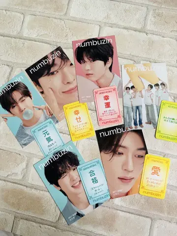NCT WISH 포토 카드 6장 세트