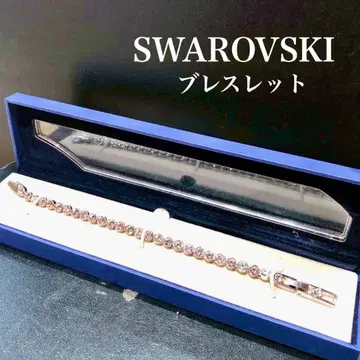 SWAROVSKI 스와로브스키 테니스 팔찌 실버색