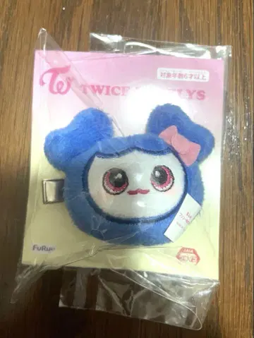 TWICE LOVERYS 봉제 인형 헤어핀 쯔위 GiGO 한정판