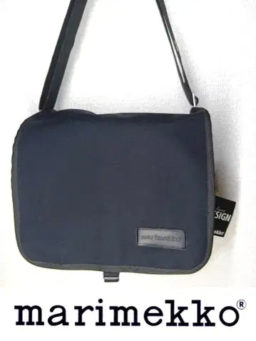 새상품 마리메꼬 marimekko RATIA 크로스 바디백 블랙
