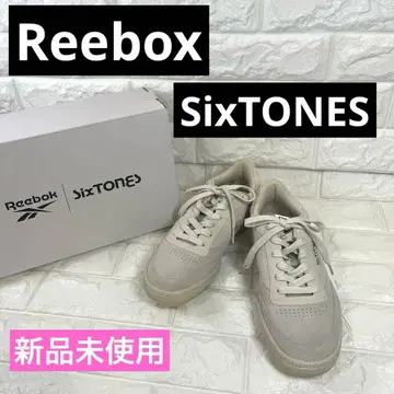 새상품 SixTONES Reebok 클럽 C 85 빈티지 화이트 24