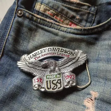 HARLEY-DAVIDSON 벨트 버클 빈티지 90s