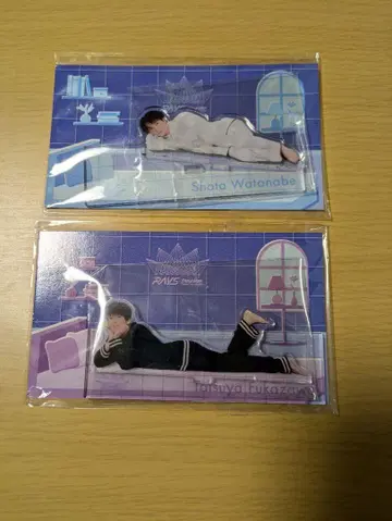 SnowMan RAYS 파자마 아크릴 스탠드 와타나베 후카사와