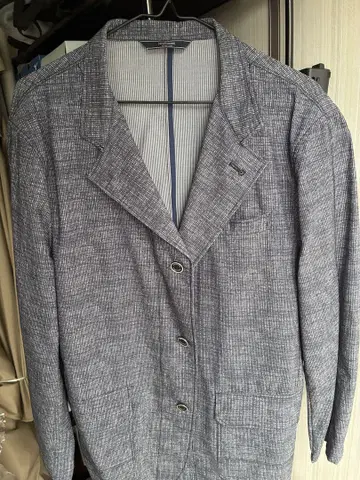 NEWYORKER 스트라이프 자켓 EX LARGE