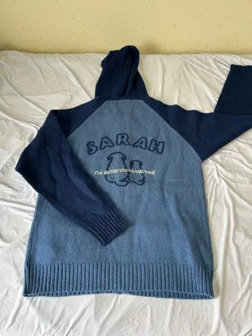 Sarahbrand 후드 부착 니트 후드티 미사용 새상품