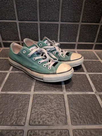 CONVERSE ALL STAR 그린 스니커즈