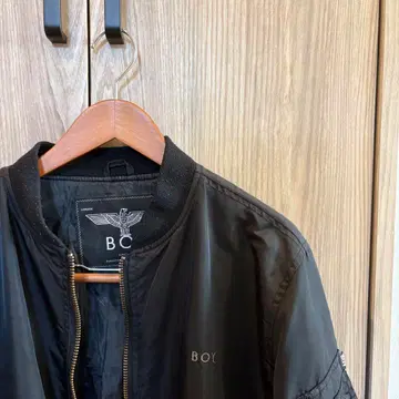 BOY LONDON 블랙 MA-1 플라이트 자켓 L 사이즈