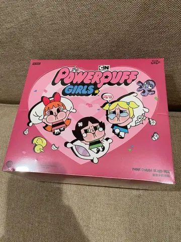 POPMART CRYBABY 파워퍼프 스트랩 모듬