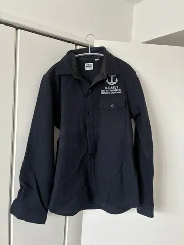 OILCO 네이비 긴팔 셔츠 X-LARGE