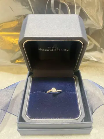 긴자 다이아몬드 시라이시 약혼 반지 0.249ct