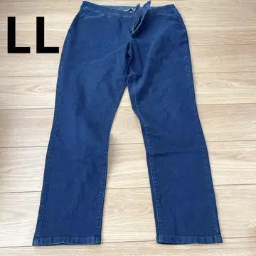 SIGNATURE SLIMMING 다크 블루 데님 16W
