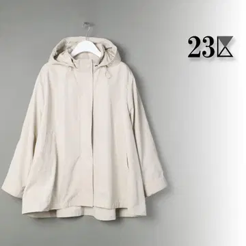 242* 새상품 23구 VERY 게재 라이트 트윌 후디 아우터 38
