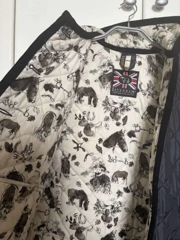 LAVENHAM 라벤햄 블랙 퀼팅 자켓 사이즈 40 승마