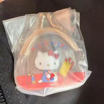 산리오 가마구치 키링 시플라 한정판 키티