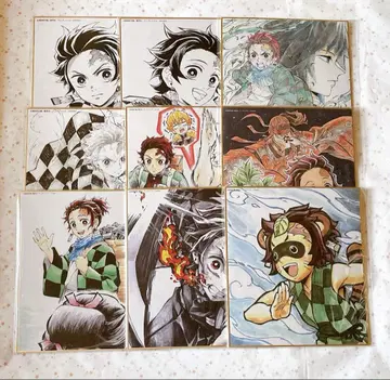 귀멸의 칼날 카마도 탄지로 색지 묶음 판매