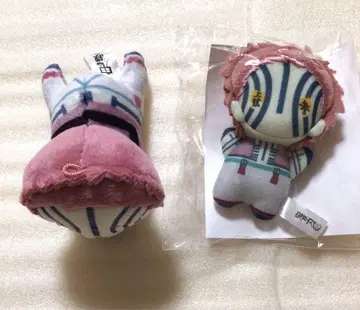 귀멸의 칼날 하구캬라 유라후와 미니미니 봉제 인형 아카자