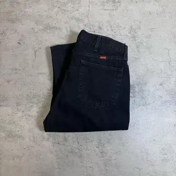 00s Rustler Black Denim 34 x 30 러스틀 데님