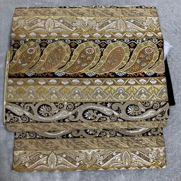 니시진 가와무라 직물 영창철 페르시아 2부식 오비 부착 오비