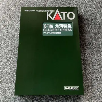 KATO Glacier Express 4량 편성 세트 10-1146