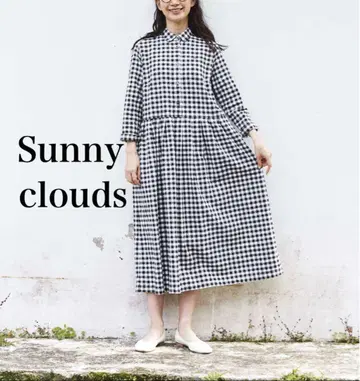 Sunny Clouds 써니클라우드 PON 씨의 체크 원피스