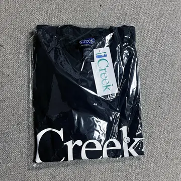 Creek Angler's Device 로고 T셔츠 BLACK L